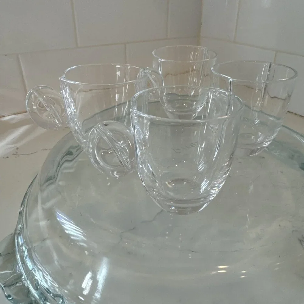SPIEGELAU Germany Glass Espresso Set of 4 Cups